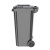 HoneyCute户外环卫大号垃圾桶可回收厨余厨房垃圾桶物业小区大容量带盖分类垃圾箱-240L