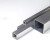奈鑫 304不锈钢方管 拉丝表面不锈钢矩形管6米/根 100*50*2mm 