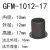GFM-0810120910-679工程塑料法兰轴承套自润滑衬套耐磨套 GFM-1012-17