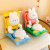 吉吉熊（JIJIXIONG）创意薯片小兔子玩偶抱枕毛绒玩具网红零食公仔儿童女孩生日礼物 绿色 25厘米