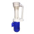 可空转直立式槽内泵 耐酸碱PP立式泵化工泵 废气喷淋塔水泵 1/2HP(370W)