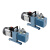 olabo 直联旋片式真空泵 单相三相工业用实验室真空泵 直联旋片式单相（220V）2XZ-0.5