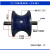 定制适用于适用钢管圆管u型轨道轮加宽加大重型凹槽定滑轮移门轨 25/28用单轮6分