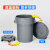 泔水桶垃圾桶潲水商用大号带轮子户外大容量餐饮环卫塑料 120升垃圾桶+垃圾袋50个