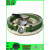 圆形磁盘电阻器BC125W50W100W200W300W1K可调电位器线绕瓷盘电阻 500欧 可调0-500欧 25W直径44装高40mm