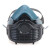 普达防尘面具工业粉尘装修灰煤矿硅胶面罩 含10片滤棉PD-80016