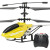 【耐摔耐撞】qdrone儿童遥控飞机玩具飞行器新手耐摔直升机模型充电无人机 合金黄