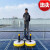 太阳能光伏板清洗机器人组件喷水设备屋顶通水刷电动工具 3.5米市电-有刷电机版