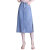 欧偲麦 牛仔裙半身裙女直筒夏季时尚包臀裙中长款显瘦一步裙子 2112 浅牛仔蓝 M/2尺-27码
