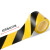 黑黄警示胶带pvc警戒线地贴防水耐磨彩色地板胶带强力强粘地标线5 5cm宽X33米