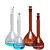 垒固 特优级玻璃容量瓶可过检透明棕色A级 透明500ml 