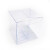 希万辉 正方形包装盒pvc透明盒子手办模型展示盒子 50个8*8*8cm