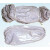 工业白色PVC牛津塑胶耐油耐酸碱防水围裙套袖食品厂食堂渔业围裙 薄款透明套袖 L