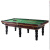 本构 标准台球桌美式黑8桌球乒乓二合一台球案子 八尺台