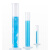 boliyiqi智选塑料带刻度量筒 塑料量筒(蓝线)10ml4个 /包