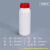 化科 加厚高阻隔塑料瓶 带盖试剂瓶样品瓶 化学品化工溶剂分装瓶 500ml新款-红盖 136个 
