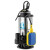 YX污水泵带浮球全自动潜水泵220V抽水泵地下室抽水小型吸水泵定制 1.5KW1寸不锈钢潜水泵 增强款(送水带)