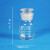 高硼硅广口瓶玻璃密封罐泡酒瓶透明磨砂酒罐带盖玻璃储物瓶罐 2500ml(小口高硼硅)5斤