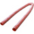耐高温风管红色矽胶300度硫化防火阻燃玻璃纤维管钢丝管排烟排尘 内径150mm(4米1根)
