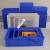 周转箱长方形盒子加厚配件五金工具盒物料盒螺丝箱塑料盒零件盒子 10#白150*95*55mm