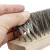 普利赛拉 硬毛地刷头 长柄清洁刷卫生间洗地刷地毯刷 20cm不锈钢刷-刷头