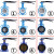 初构想D71X-16铸铁对夹式蝶阀/不锈钢四氟手动蝶阀/阀门DN50/65/80/ DN40 国标