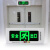 安燚 36*16.5cm(左向带底盒) 嵌入式消防应急灯LED安全出口指示牌镶嵌暗装疏散标志灯AYK-075