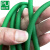 定制pu圆条圆带聚氨酯传动带绳工业实心皮带绿粗面优力胶条34568m 绿色粗面直径12mm(一米价