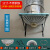 免打孔排气扇厨房油烟机排风扇大功率抽风机家用强力换气扇防定制 12寸不锈钢铁+2米管油槽套餐