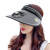 畅桑风扇帽成人新款夏季USB充电空顶男女遮阳帽户外遮阳帽子太阳帽 【三挡风力调节】白色