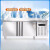 先明(超低温冷冻200*70*80cm)平冷柜冷藏工作台冷冻柜保鲜案板式厨房冰柜操作台奶茶店剪板C610
