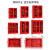 京采优选 消防柜微型消防站消防器材工具柜消防应急柜 1.8*1.2米(加厚单柜)（单位：个）