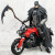 梦京鱼小丑蝙蝠侠大战超人正义联盟摆件可动人偶公仔玩具模型 死神朋克蝙蝠＋送 全关节可动人偶