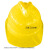 卡莱文标工地安全帽透气男建筑施工加厚玻璃钢领导工人头盔 V型502C按键白色
