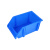 JN JIENBANGONG 塑料零件盒仓库物料塑胶盒子收纳盒长方形斜口塑料螺丝五金工具盒 350*210*150mm