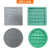 塑料绿色下水道复合塑料板雨方型窨塑料圆形树脂市政窨井污水塑料 圆形700*70mm