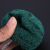 6mm带柄百洁布轮磨头蘑菇头型抛光轮尼龙磨头纤维磨头拉丝轮 百洁布蘑菇头(绿色50MM)