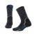 赛乐美丽诺羊毛袜柔软舒适透气排汗抑菌旅行徒步攀登的男女款袜 黑色 (全加厚1双装） M