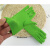 定制夏天薄款幼儿儿童白色手套 表演出跳舞蹈小孩学生绿色礼仪手套秋 荧光绿 适合3岁-10岁
