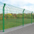 德威狮 双边丝护栏网铁丝网圈地隔离网防护网高速公路围栏养殖网片（带一根预埋柱）4.5毫米1.8米高3米宽一套