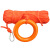 京度 水上救生绳漂浮安全绳水下浮潜救援绳防汛救生绳索 8mm橘色+手环+钩 30米