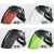 橙央等离子切割机面罩电焊面罩全脸防护面罩透明头戴式 电焊烧焊工氩 黑顶 (绿色)