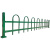 锌钢护栏 锌钢草坪护栏花园围栏 市政绿化栅栏 别墅庭院围墙铁艺围栏栅栏 60厘米高1米价格【纯白色】