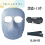 (新款)电焊面罩焊工专用眼镜轻便式焊帽墨镜不变光款面具 透气轻便式面罩+10个黑镜+绑带