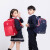 卡拉羊小学生书包男女孩1-4年级儿童减负韩版学院风休闲背包CX2751藏青