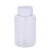 山顶松 透明塑料瓶 密封罐 小药瓶子 密封样品分装瓶 液体pet大口 干果瓶包装瓶子  100个 15毫升 