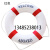 船用专业 加厚塑料儿童实心高浮力5556国标2.5kg游泳圈 地中海红色小号