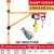 牛人 起重机 微型电动葫芦墙壁吊机立柱支架提升机小型吊机升降起重机 400kg30米电机+房顶支架-遥控款 