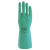 安思尔（Ansell）37-175 丁腈橡胶手套 耐酸碱溶剂防化耐油污工业劳保防护用品 1副 绿色 8 2 