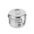 谋福 304不锈钢贮槽罐 多用贮槽防碘伏酒精消毒贮槽消毒罐(304材质-30CM )